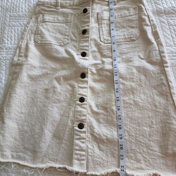 Oat new york button front mid skirt - Picture 8 of 9